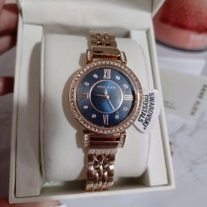 Anne Klein Swarovski Crystal Watch